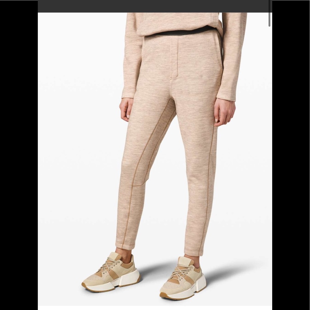 Lululemon Esker Jogger Wool *Lululemon Lab Linen Melange
